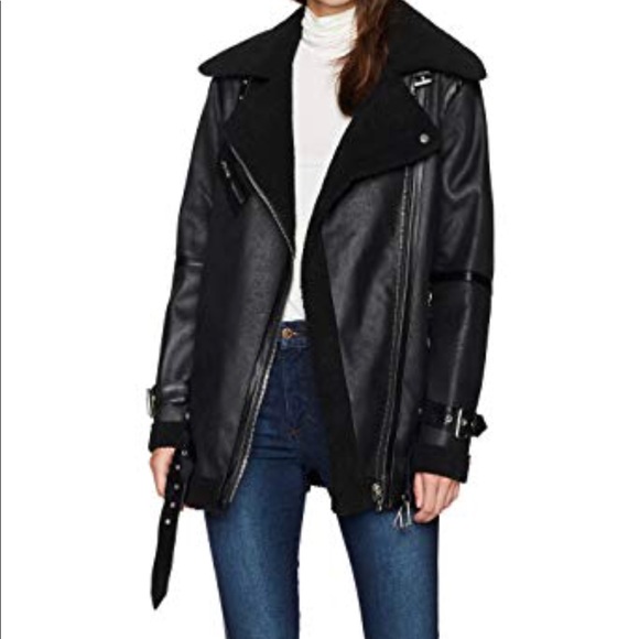 avec les filles aviator jacket